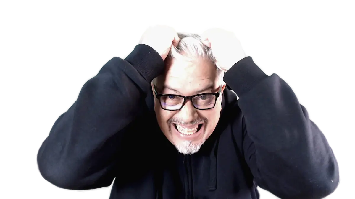 miniatura fernando tellado tirandose de los pelos