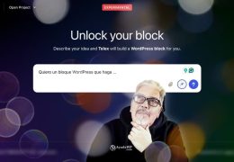 telex ai wordpress crear bloques sin programar