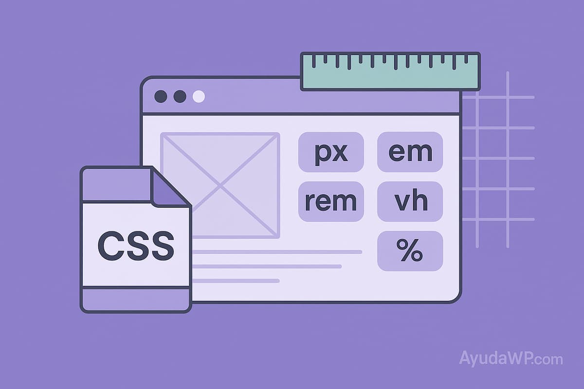 unidades css wordpress