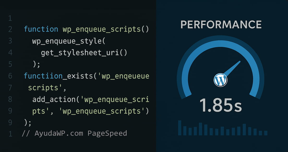 code pagespeed wordpress