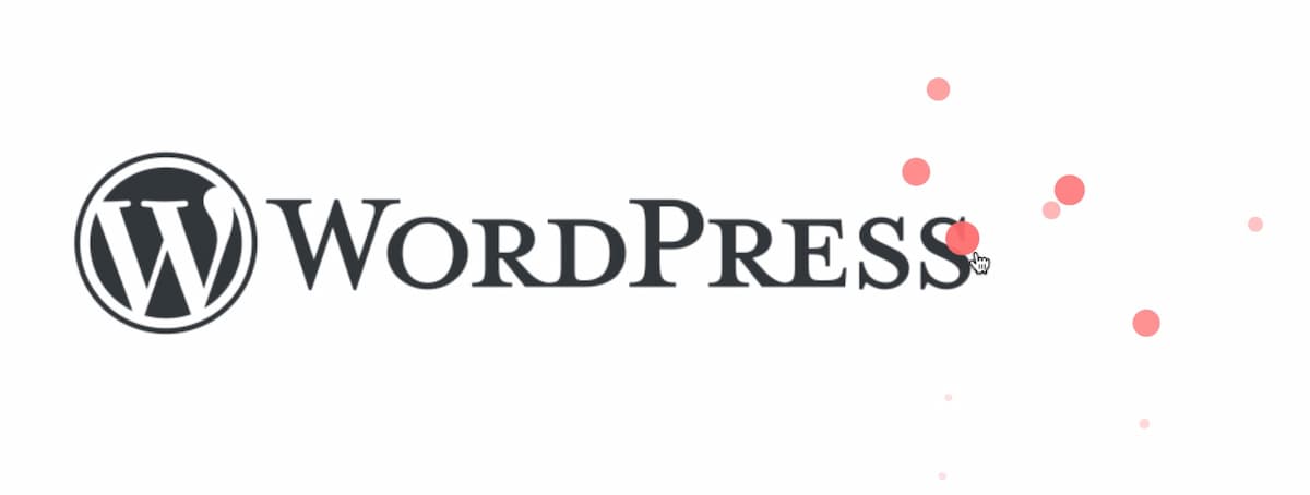 cursor con estela de particulas que se dispersan