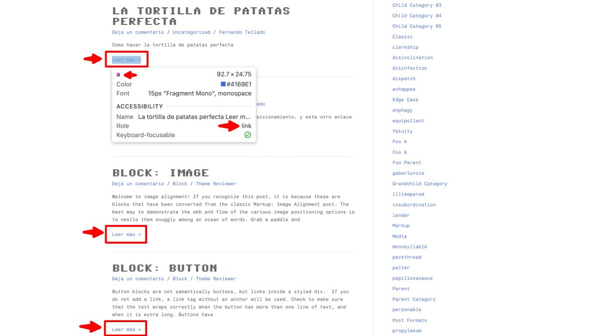 enlaces duplicados leer mas wordpress