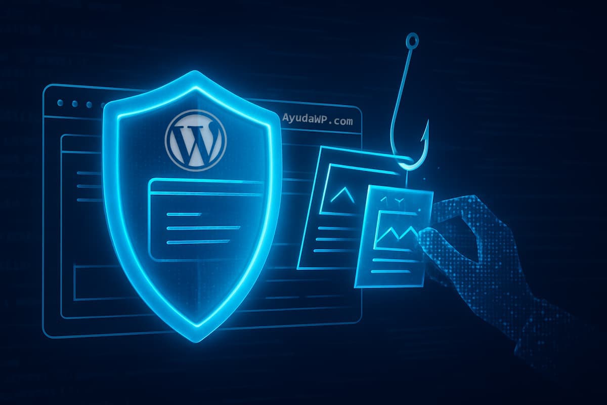 proteccion robo contenido wordpress