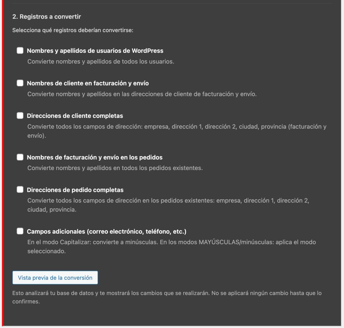 capitalizar y mayusculas automaticas elementos conversion por lotes
