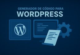 Generadores automáticos de código y prompts de IA para WordPress generador de codigo para wordpress