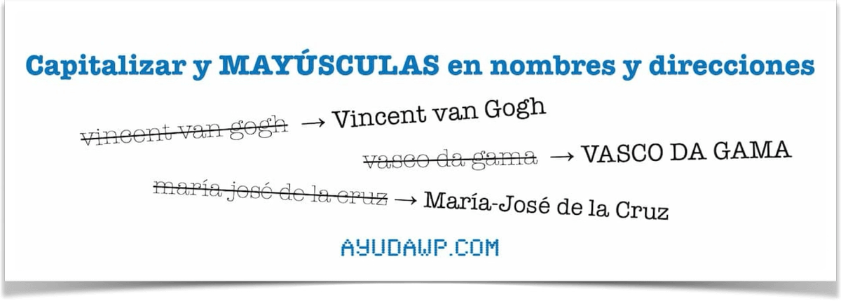 plugin capitalizar y mayusculas automaticas