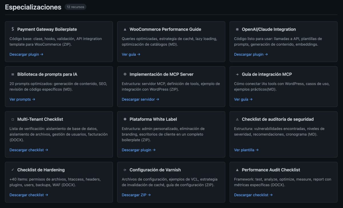 herramientas del curso wordpress avanzado ayudawp 5
