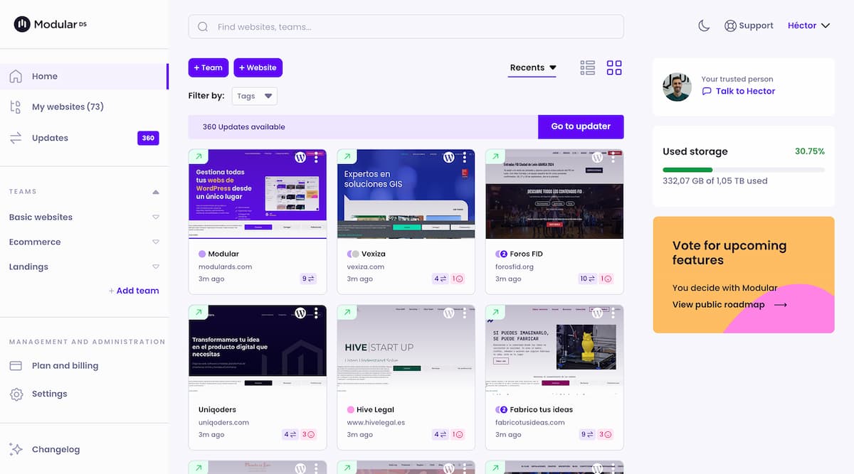 modulards escritorio