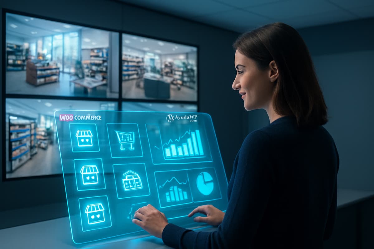 multi store woocommerce