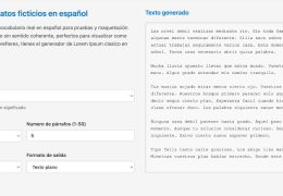 generador textos castellano