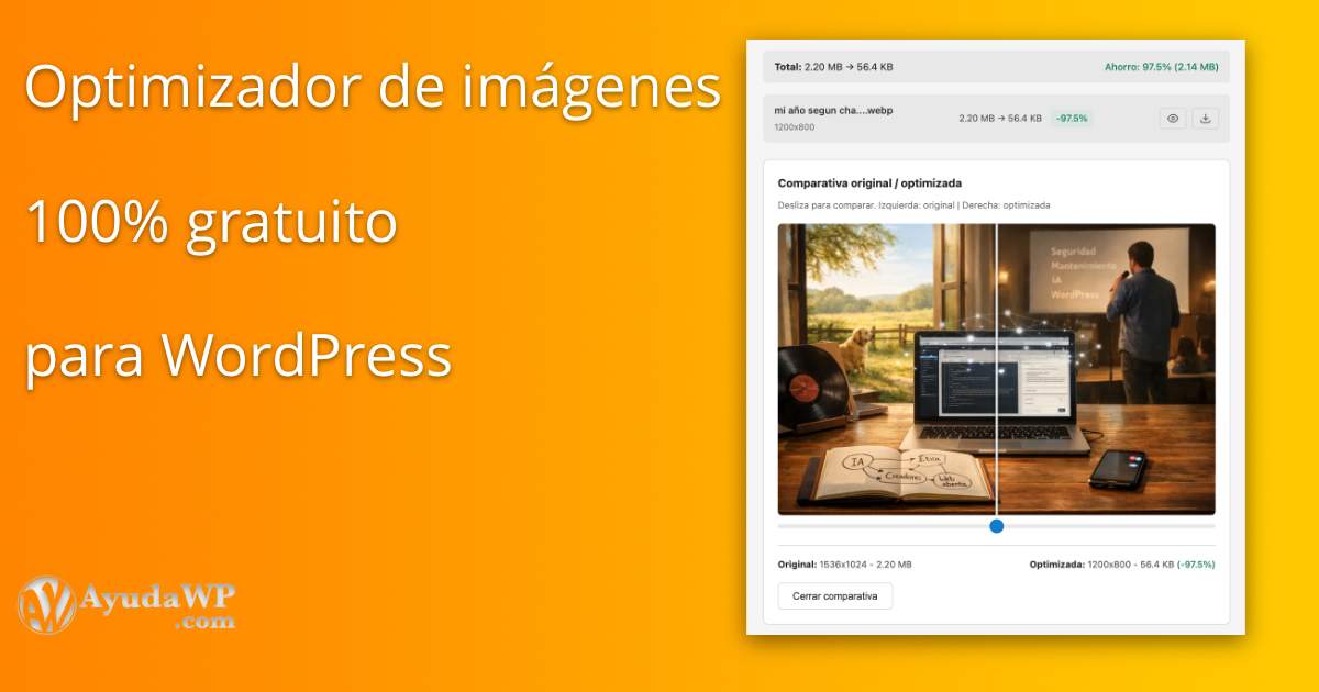 optimizador imagenes wordpress