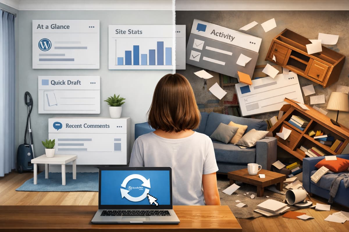 widgets wordpress desorden