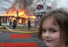 adios wordpress