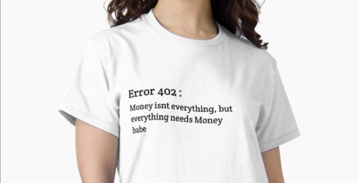 error 402 camiseta
