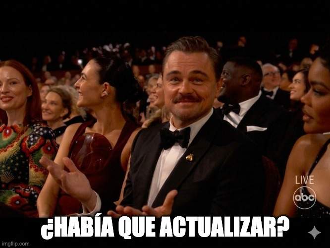 meme di caprio oscars actualizar
