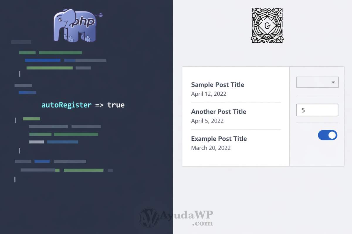 php only blocks wordpress