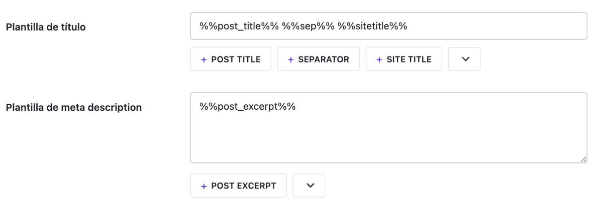 plantillas meta title rewrite seo plugin seopress