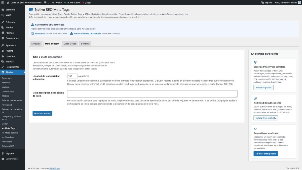 ¿Sabías que WordPress puede crear la meta description sin necesidad ...