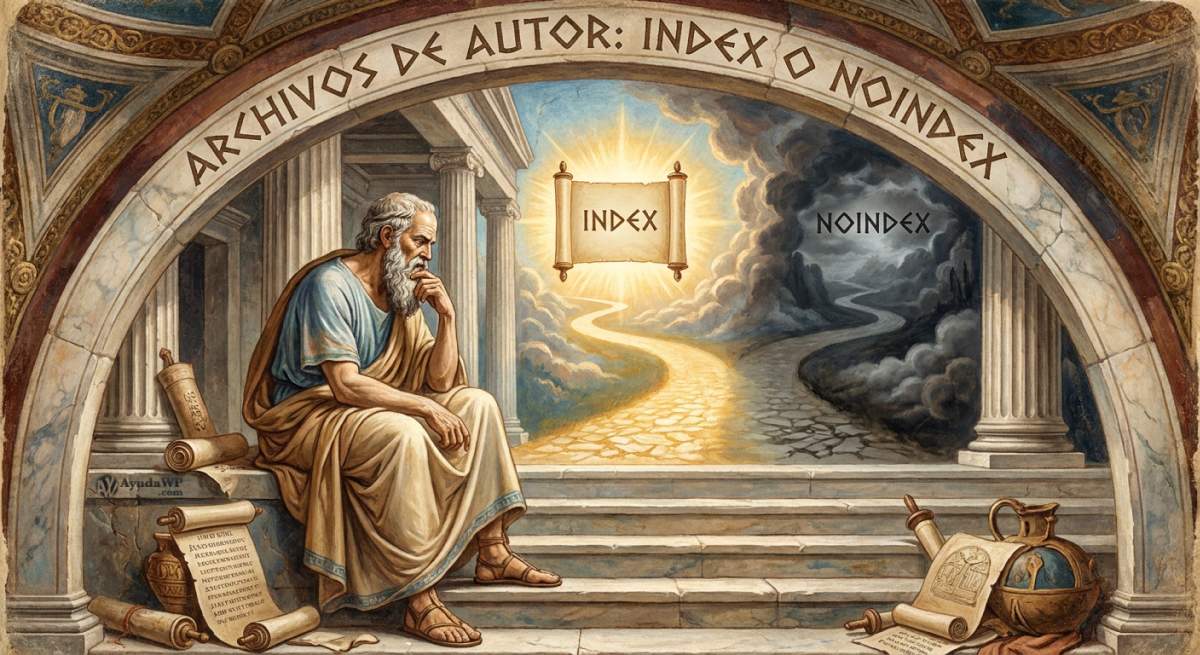 ¿Hay que indexar los archivos de autor en WordPress?