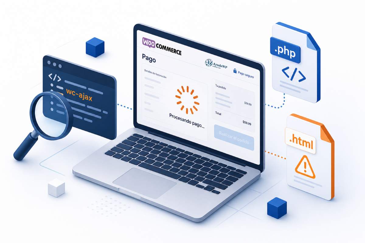 Por qué una landing estática (o hecha con IA) puede romperte el pago de WooCommerce
