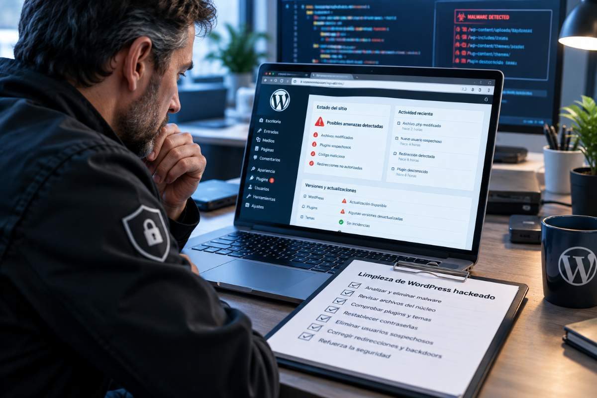 77 comprobaciones para limpiar un WordPress infectado, en una hoja de cálculo (descarga gratis)